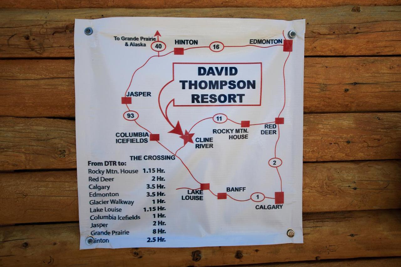 David Thompson Resort Cline River Экстерьер фото